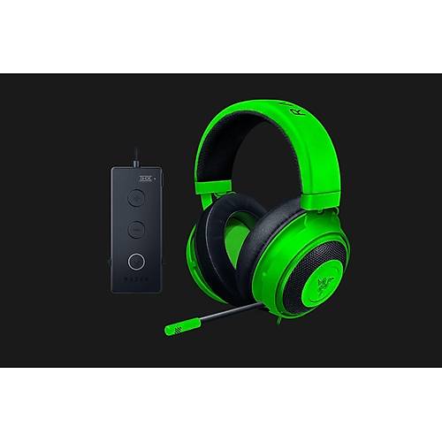 RAZER RZ04-02051100-R3M1 Kablolu Kraken Mikrofonlu Kulak st Yeil Gaming Kulaklk