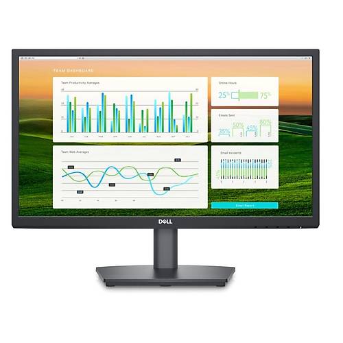 DELL E2222HS E- Serisi, 22 Monitor, 21,5" 1920X1080, 5MS, VGA, DP, HDMI  Led  monitr