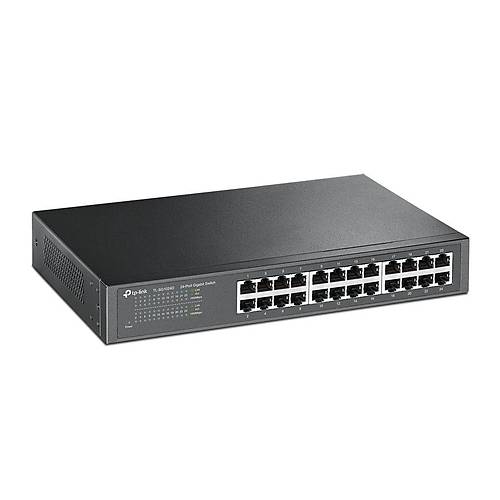 OMADA TL-SG1024D 10/100/1000Mbps 24xPort Masast Raf Tipi Metal Kasa Switch