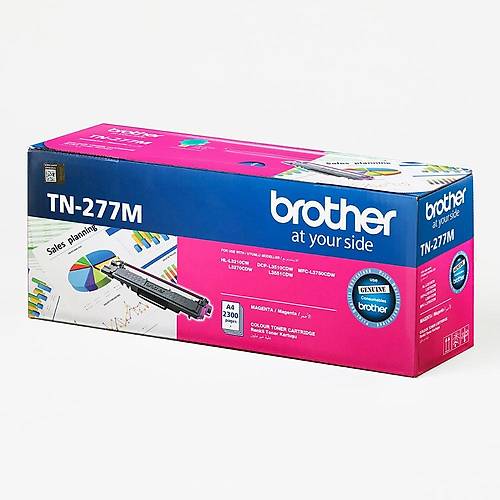 BROTHER TN-277M 2.300 Sayfa Krmz Toner