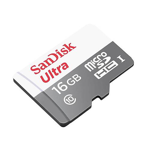 SANDISK SDSQUNS-016G-GN3MN 16GB Ultra mSDHC 80MB/s Class 10 UHS-I Micro SD Kart