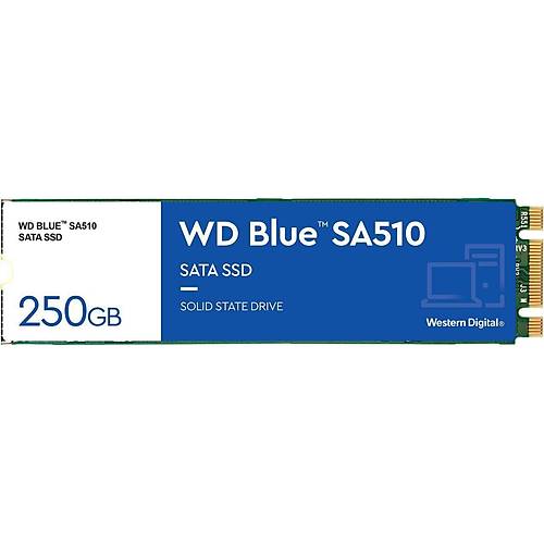 WD WDS250G3B0B Blue SA510 SATA SSD 2.5 in 7 mm kasal 250GB