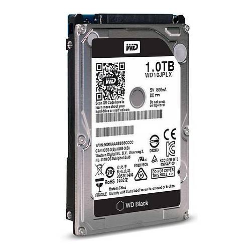 WD WD10JPLX 1TB Sata 3.0 7200RPM 32MB 2.5" Dahili Disk