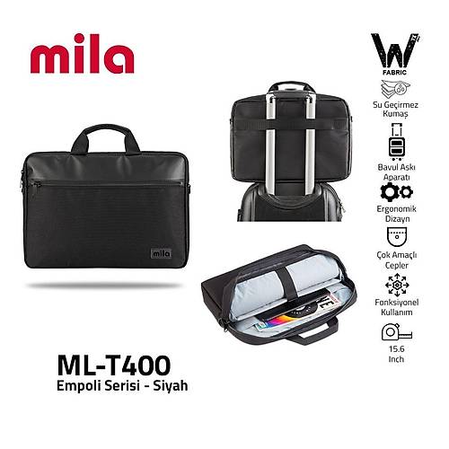 CLASSONE ML-T400 MILA ML-T400 Empoli 15.6" Laptop antas-Siyah