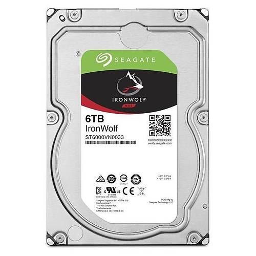 SEAGATE ST6000VN0033 6TB Sata 3.0 7200RPM 256MB 3.5'' Dahili Disk