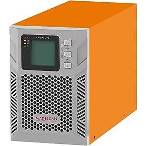 MAKELSAN MU01000N11EAV04 UPS Online 1KVA 1F/1F 4-8 dk. 2x12V/7AH Ak Powerpack SE