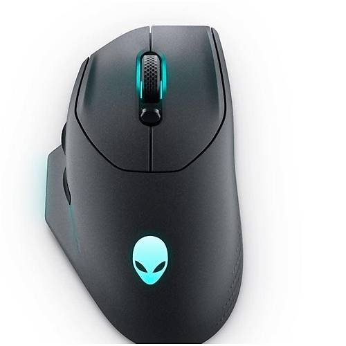 DELL 545-BBFB Alienware Wireless Gaming Mouse - AW620M Dark Side of the Moon