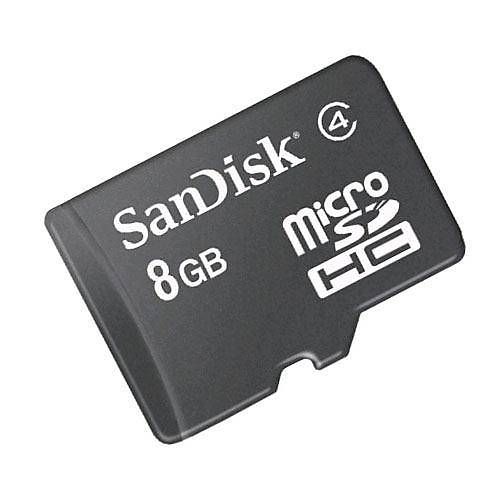 SANDISK SDSDQM-008G-B35 FLA 8GB MICRO SD KART SDHC