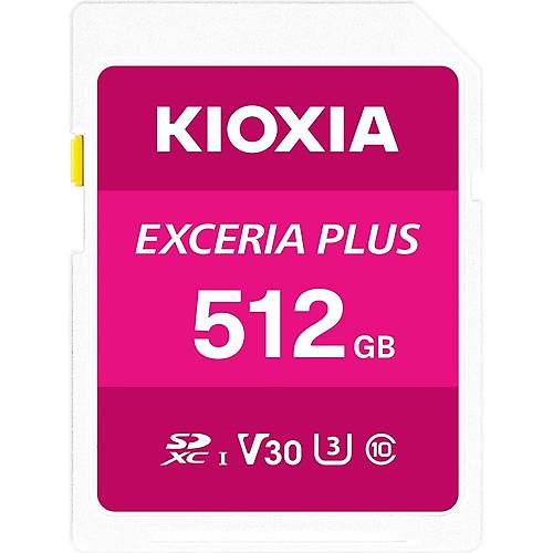 KIOXIA LMPL1M512GG2 512GB EXCERIA PLUS microSD C10 U3 V30 UHS1 A1 Hafza kart