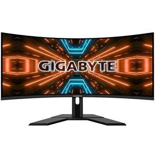 GIGABYTE G34WQC-A 34" VA 3440x1440 1Ms 144Hz Siyah Oyuncu Monitr