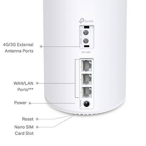 TP-LINK DECO-X50-4G-1P 4G+ AX3000 Whole Home Mesh Wi-Fi 6 Gateway