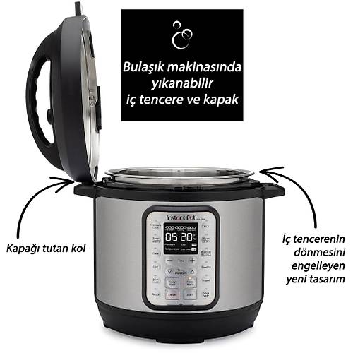 INSTANT 112-0184-01-EU Duo 6 Plus 9'u Bir Arada 5.7 Litre Basnl Piirici