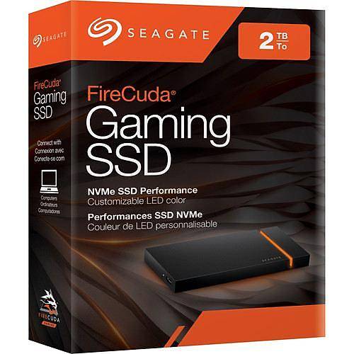 SEAGATE STJP2000400 2TB Firecuda USB 3.1 Type-C Siyah Tanabilir SSD