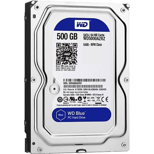 WD WD10EZRZ 1TB Sata 3.0 5400RPM 64MB 3.5'' Dahili Disk