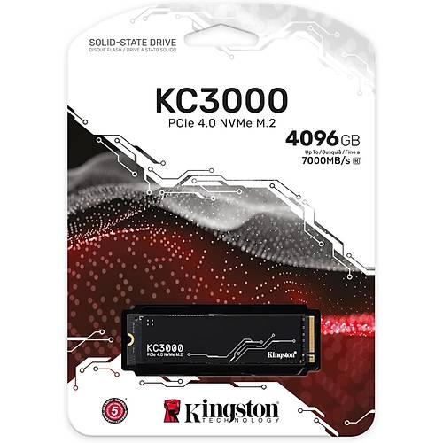 KINGSTON SKC3000D-4096G 4TB KC3000 NV M2 7000/7000