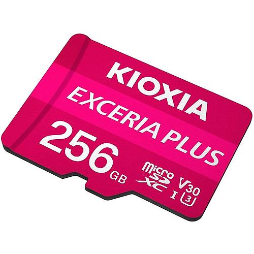 KIOXIA LMPL1M256GG2 256GB EXCERIA PLUS microSD C10 U3 V30 UHS1 A1 Hafza kart