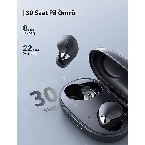 TAOTRONICS TT-BH079-SB-PRO SoundLiberty 79 PRO IPX7 Yapay Zekal Grlt Engelleme Kablosuz