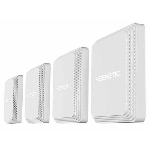 KEENETIC KN-3510-41EN AX1800 Mesh Wi-Fi 6 PoE Router/Extender/AP 2-Port Gigabit 4-Pack