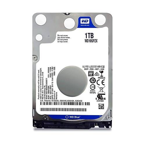 WD WD10SPZX 1TB Blue Sata 3.0 5400RPM 128MB 2.5" Dahili Notebook Diski