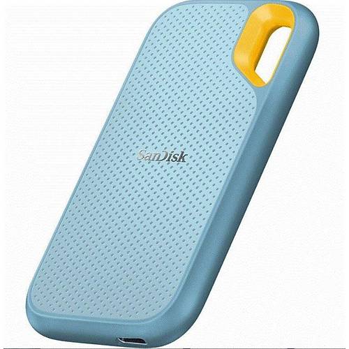 SANDISK SDSSDE61-2T00-G25B 2TB 1050-1000MB/s USB3.2 Portable SSD Sky Blue Color