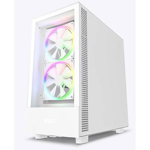 NZXT CC-H51EW-01 H5 Elite RGB Beyaz ATX Mid Tower Kasa