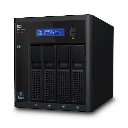 WD WDBNFA0000NBK-EESN MY CLOUD PR4100 Diskler Hari 4 Yuval Nas Depolama nitesi