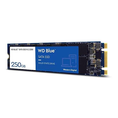 WD WDS250G2B0B SSD BLUE 3D NAND 250GB M2 550/524MB