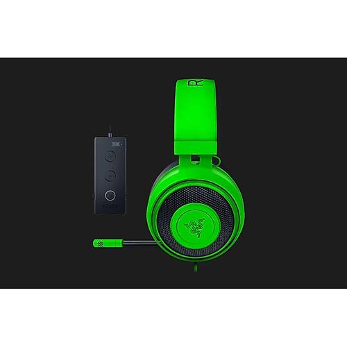 RAZER RZ04-02051100-R3M1 Kablolu Kraken Mikrofonlu Kulak st Yeil Gaming Kulaklk