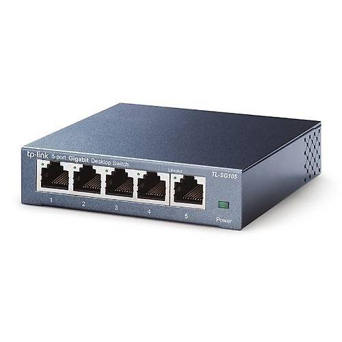 OMADA TL-SG105 10/100/1000Mbps 5xPort %65 G Tasarruflu elik Kasa Switch