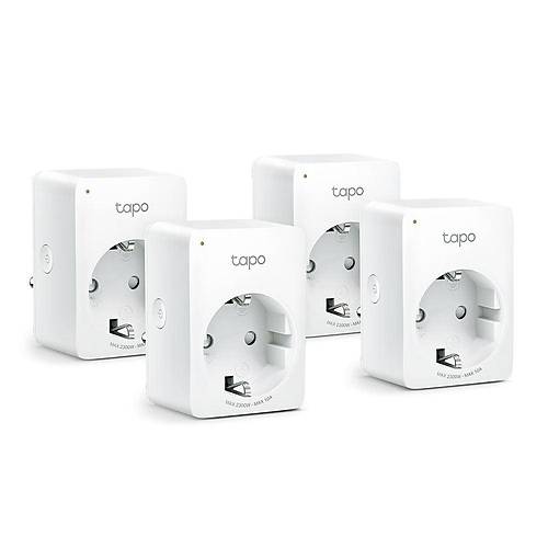 TP-LINK TAPO-P100-4P Min Mini Smart Wi-Fi Socket 4-pack