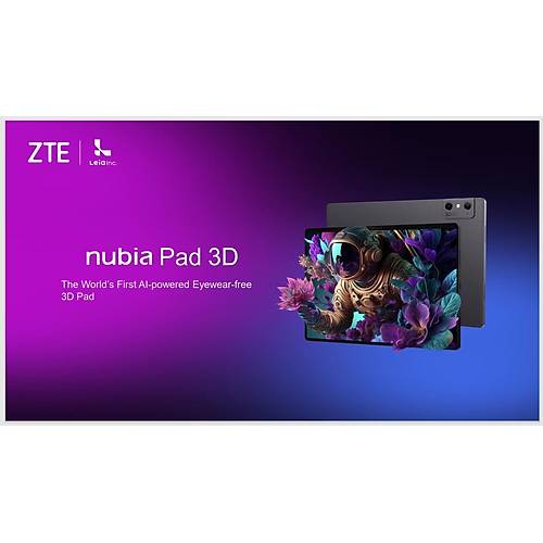 ZTE LPD-20W-BL Nubia 3Dli Tablet 8G/128G SYAH