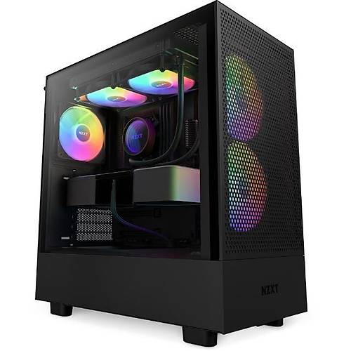 NZXT CC-H51FB-R1 H5 Flow RGB Siyah ATX Mid Tower Kasa