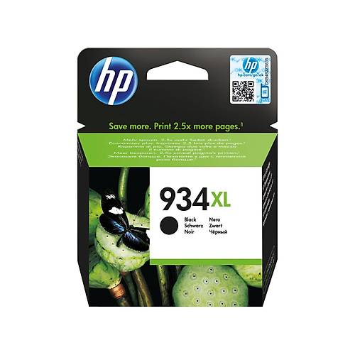 HP C2P23A No 934Xl Yksek Kapasiteli Siyah Kartu