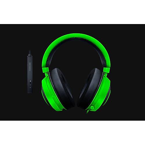 RAZER RZ04-02051100-R3M1 Kablolu Kraken Mikrofonlu Kulak st Yeil Gaming Kulaklk