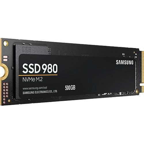 SAMSUNG MZ-V8V500BW 500GB 980 PCle M.2 3100-2600MB/s 2.38mm Flash SSD