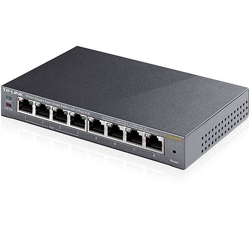 OMADA TL-SG108PE 10/100/1000Mbps 8xPort PoE Destekli Easy Smart Switch