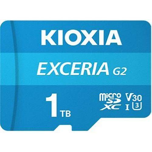 KIOXIA LMEX2L001TG2 Exceria G2 1 TB Micro SD V30 4K