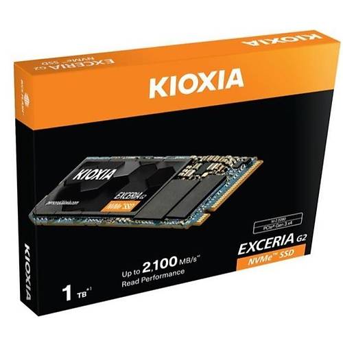 KIOXIA LRC20Z001TG8 1TB Exceria G2 2100-1700Mb/s PCIe M.2 NVMe SSD