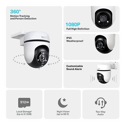 TP-LINK TAPO-C500 Outdoor Pan/Tilt Security Wi-Fi Camera