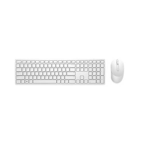 DELL 580-AKHG Pro Wireless Keyboard and Mouse KM5221W Turkish QWERTY White