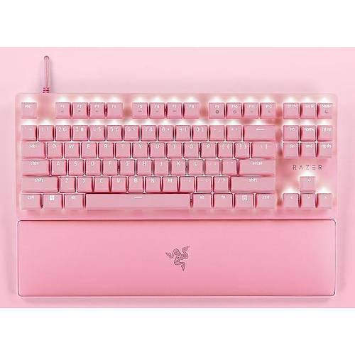 RAZER RZ03-03942000-R3M1 Huntsman V2 Tenkeyless Dorusal Optik Anahtar - ABD - Kuvars Klavye
