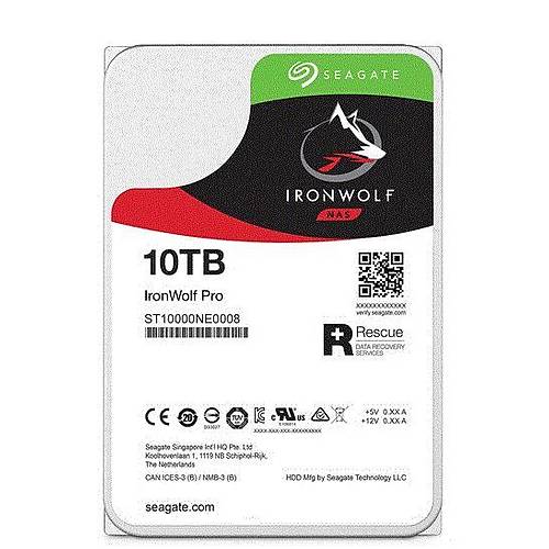 SEAGATE ST10000NE000 10TB IronWolf Pro 7200RPM SATA 256MB Dahili Nas Disk