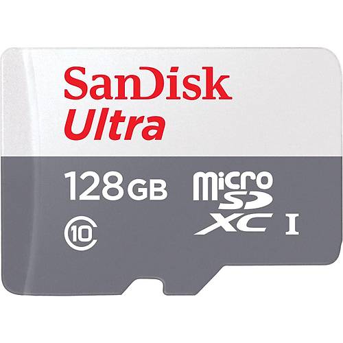 SANDISK SDSQUNR-128G-GN6MN 128 GB Ultra mSDXC 80MB/s Class 10 UHS-I Micro SD Kart