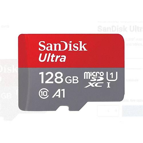 SANDISK SDSQUAB-128G-GN6MN 128GB ULTRA MSD 140MB/S C10 UHS-I