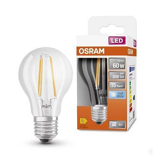 OSRAM 4058075112308 LED Flament 6W Krk Beyaz Ik E27