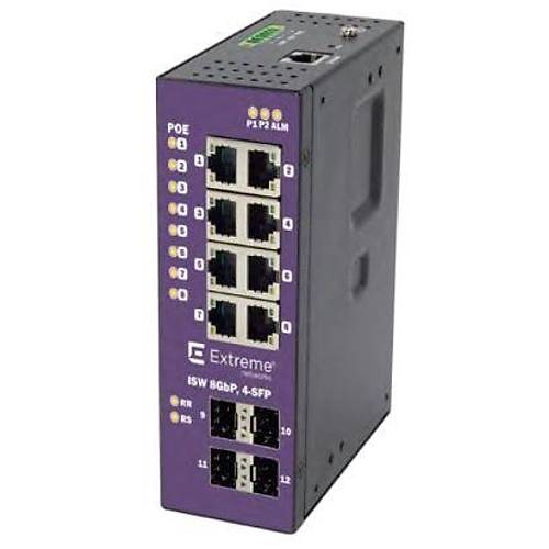 EXTRMNTWRK 16804 ISW 8-port POE+ Gigabit w 4-port SFP Operating Temperature -40C - +75C