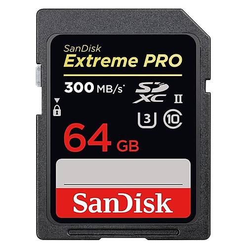 SANDISK SDSDXDK-064G-GN4IN Extreme PRO SDHC ve SDXC UHS-II 64 GB