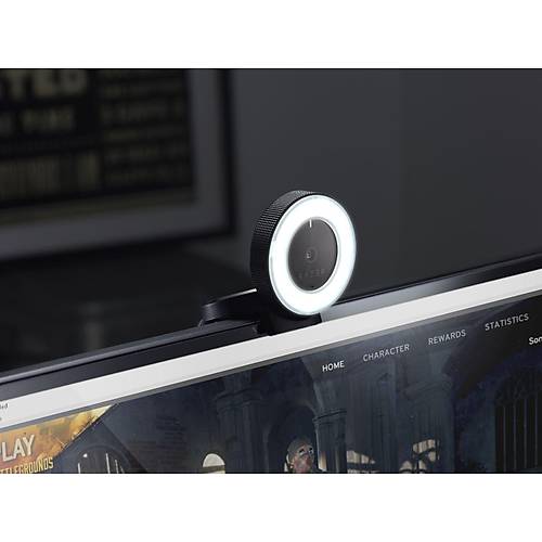 RAZER RZ19-02320100-R3M1 Kiyo Halka I le Donatlm Masast Siyah Gaming Web Kamera