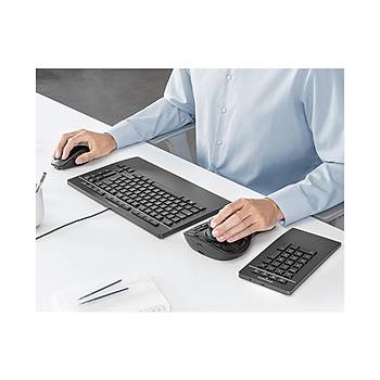 3Dconnexion Q �ngilizce Kablolu Profesyonel Klavye Bluetooth Say�sal Tu� Tak�m� 3DX-700092
