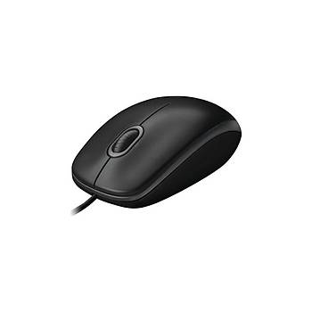 LOGITECH B100 Kablolu Optik Siyah Mouse 910-003357